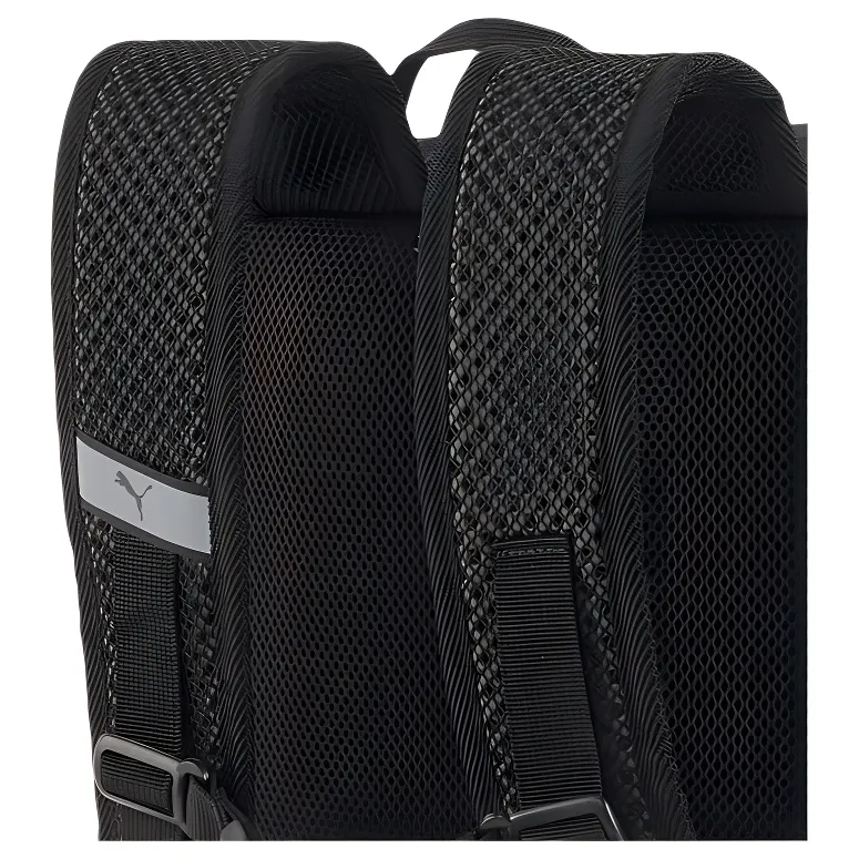 PUMA Polyester Backpack Regular Unisex Black-3