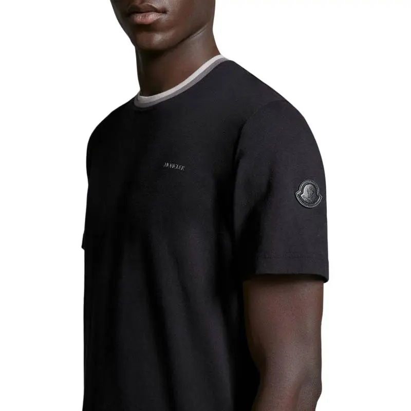 Moncler Logo-embossed Cotton T-shirt-4