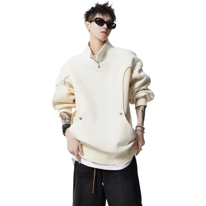 NEAR HERE Sweatshirt Unisex Dark Gray-3