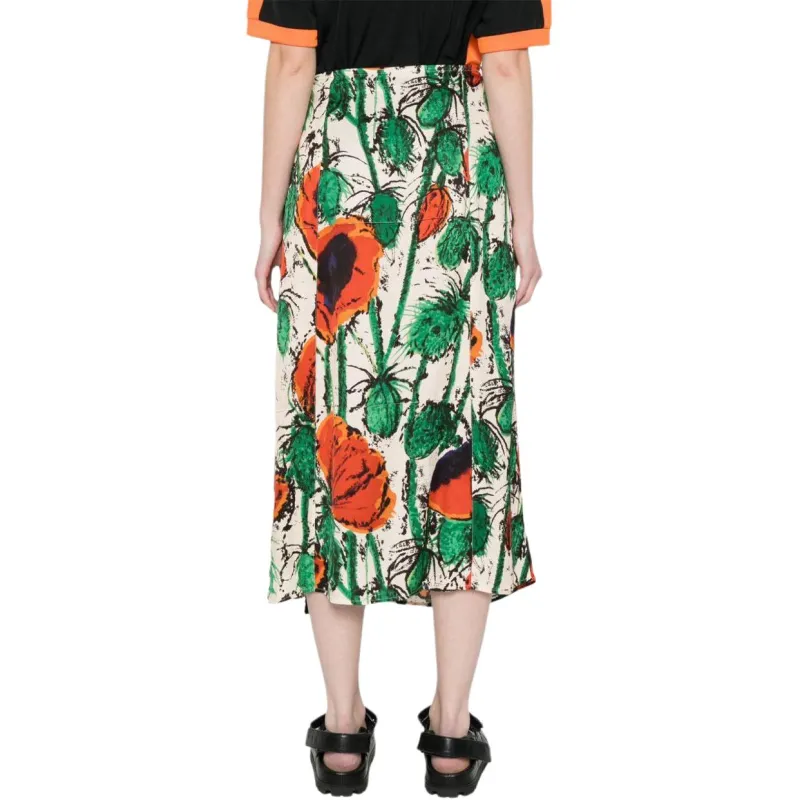 Wales Bonner Wrap Midi Skirt-3
