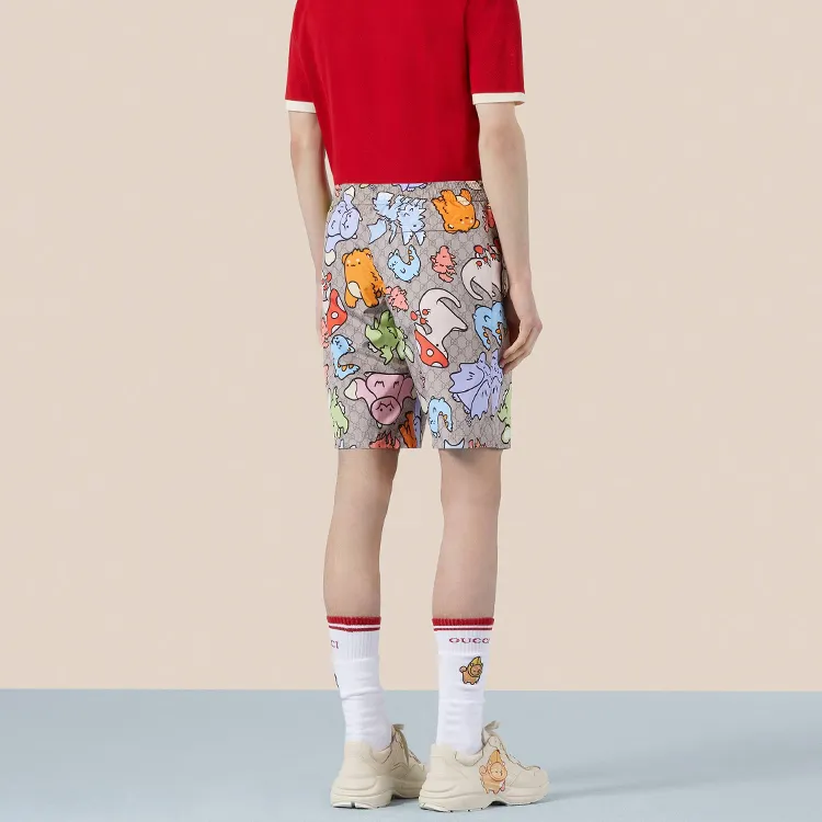 GUCCI Casual Shorts Men Multicolor-2