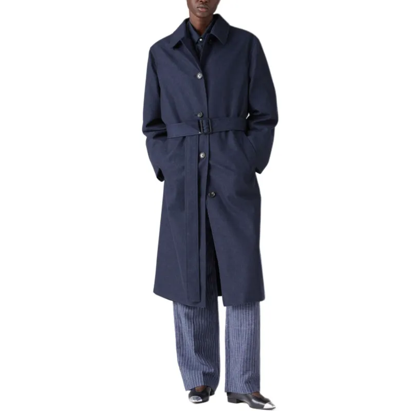 Loro Piana Coats Women's Dark Blue-2