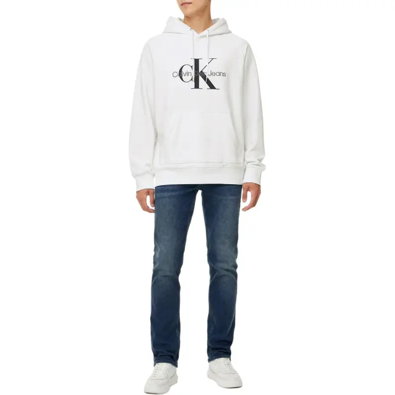 CALVIN KLEIN Sweatshirt Men's Bright White-3