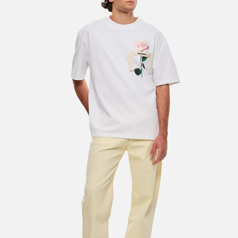 Jacquemus Le T Shirt Rose-4