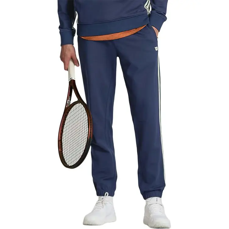 Wilson CLAIRMONT Knitted Sports Pants Men's Marine Blue-2