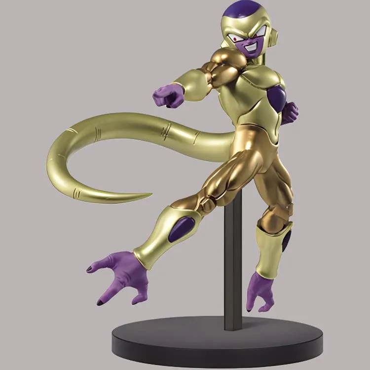 BANPRESTO Frieza Glasses Factory Dragon Ball Super Saiyan II Gold Bonus Gift Scale Figures-2