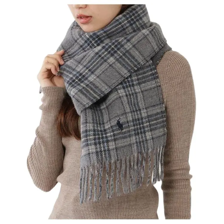 Polo Ralph Lauren Knit Scarves Men's Gray-4