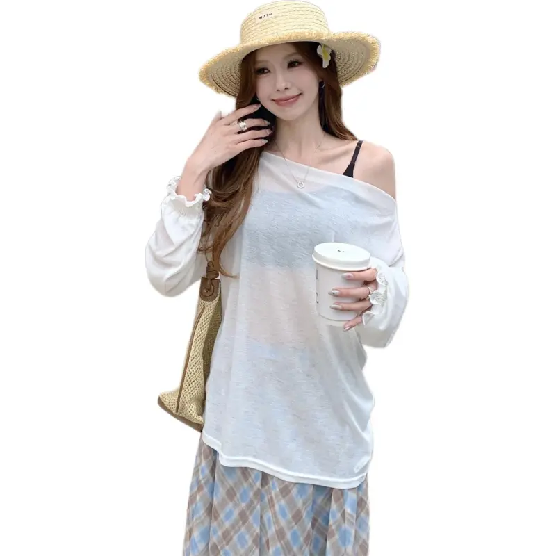 Mu Xiao Xin T Shirts Women's White-3