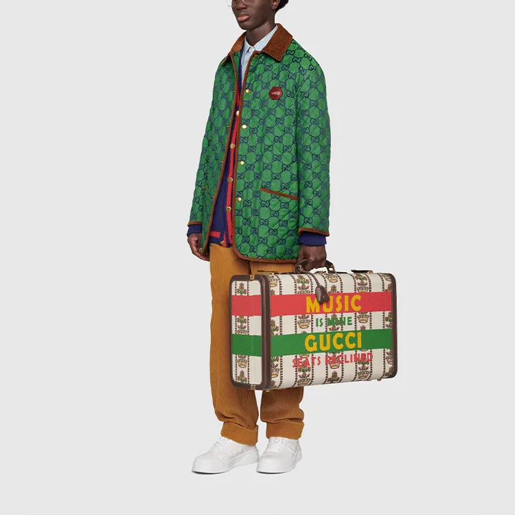 GUCCI Jackets Coats Men's Green-4