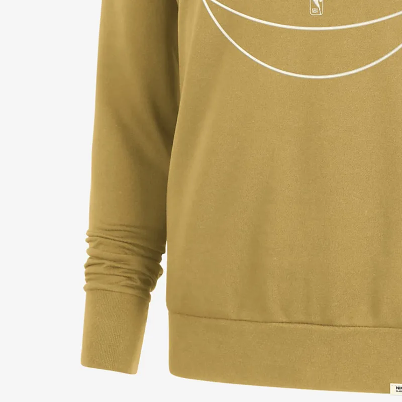Nike Dri Fit NBA Sweatshirt Men's Wheat King-4