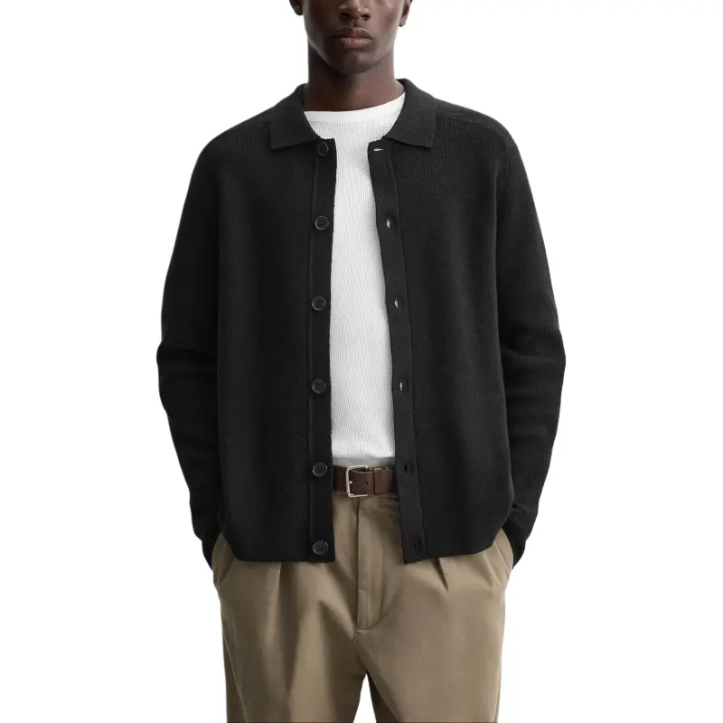 ZARA Knitwear Men Black-2