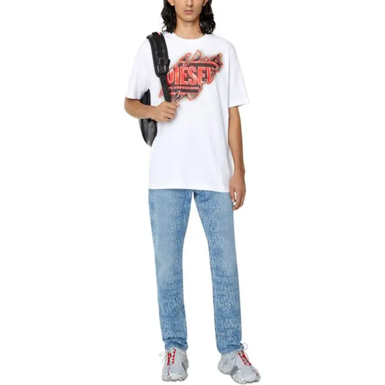 DIESEL T Shirts Men White-1