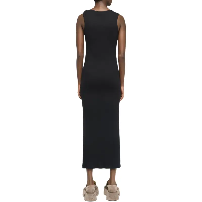 JW Anderson Logo Embroidered Twisted Strap Maxi Dress-3