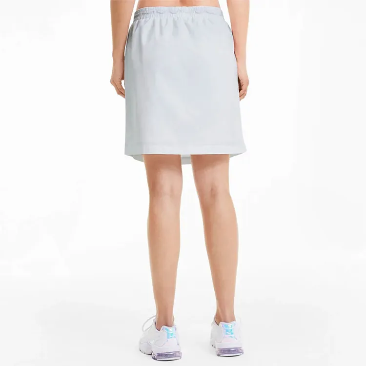 PUMA Classics Woven Casual Short Skirts Women's Silver-4