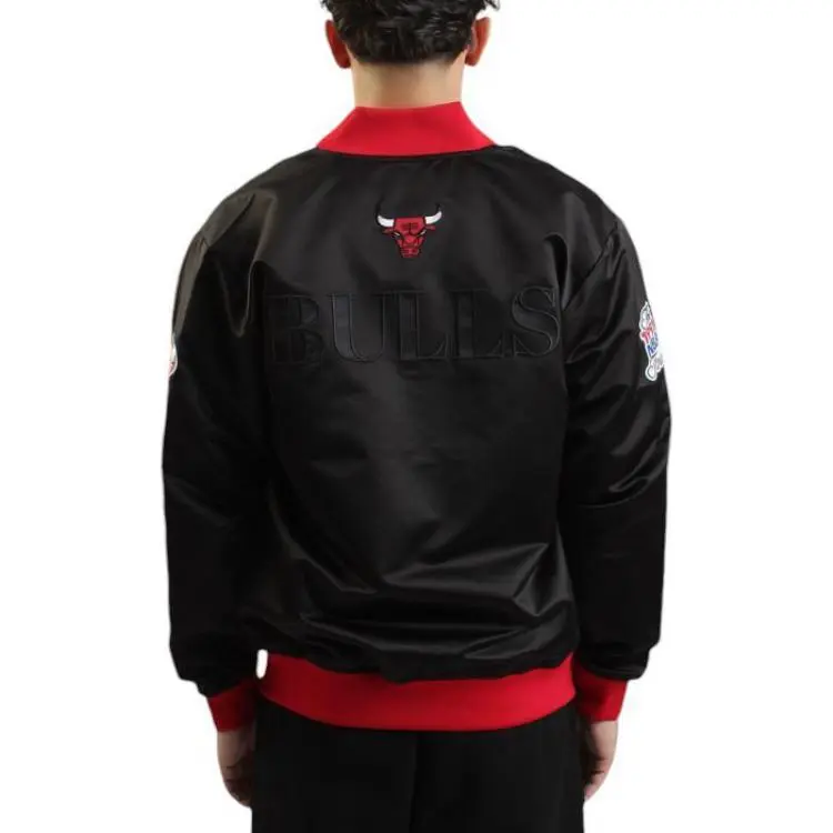 Mitchell & Ness Jacket Unisex Black-5