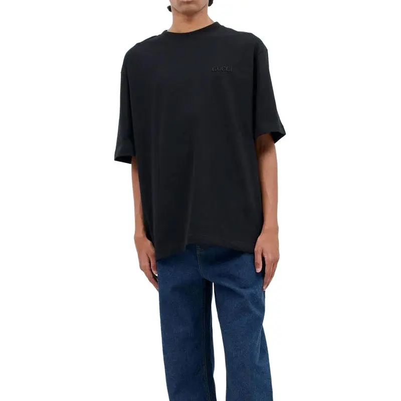 GUCCI Embroidered Jersey T Shirt-1
