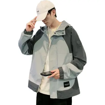 Tonlion Jackets Men Sky Gray