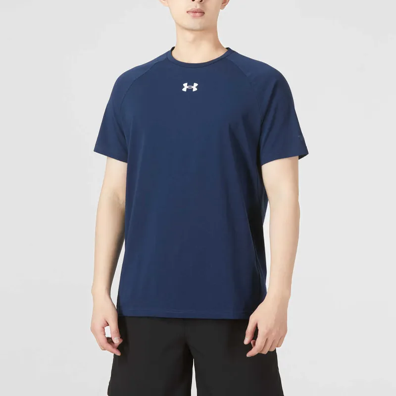 Under Armour T Shirt Men's Collegiate Blue-2