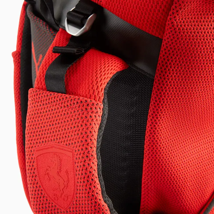 PUMA Scuderia Ferrari Polyester Backpack Unisex Race Red-3
