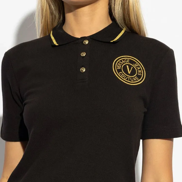 VERSACE JEANS COUTURE Logo Polo Top-4