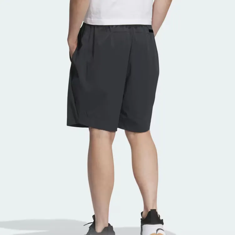 Adidas WZ STRETCH WOVEN SHORTS Casual Shorts Men's Dark Heather Gray-2