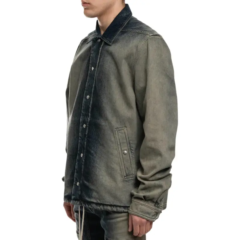 Rick Owens DRKSHDW Long sleeve Denim Jacket-5