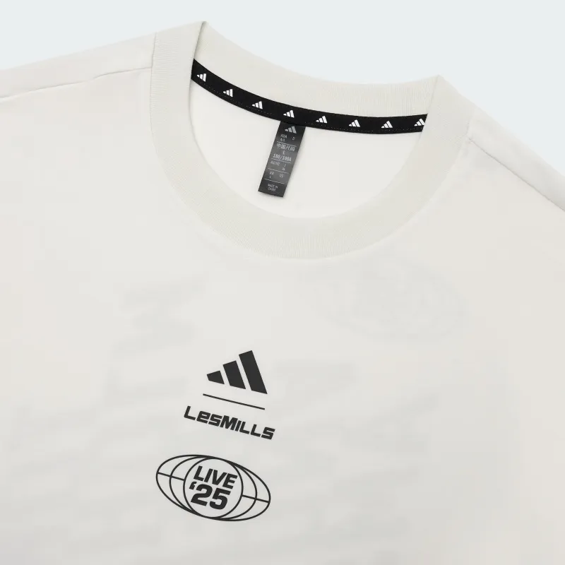 Adidas x LAIMEI,LIANMINGKUAN SS25 TOUR T SHIRT T Shirt Unisex Jade White-3