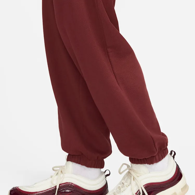 Nike Sportswear Club Fleece Knitted Sweatpants Women's Brown-3