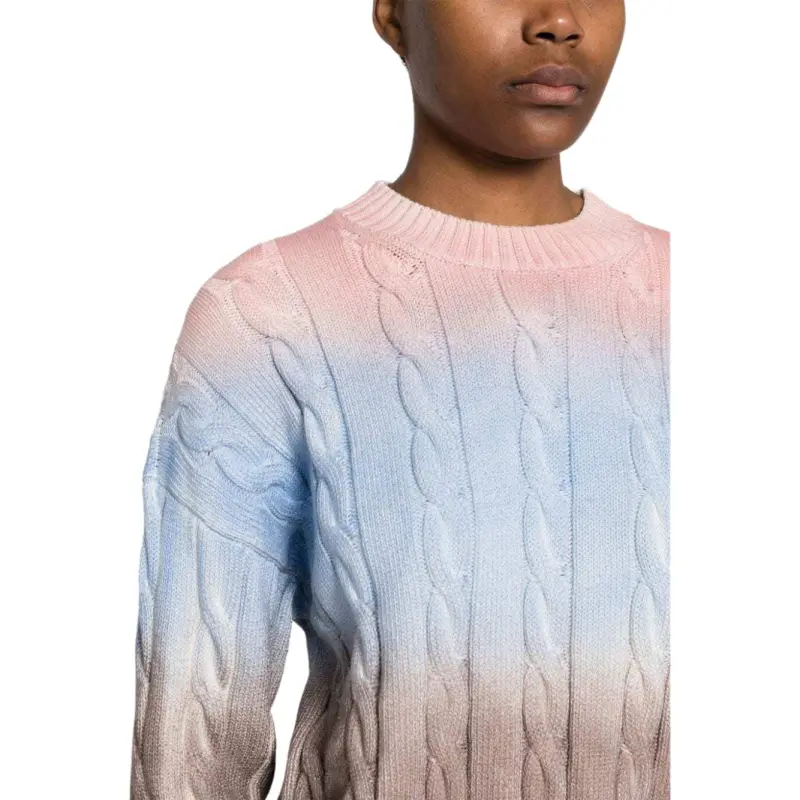 MSGM Cable Knitted Crewneck Jumper-4