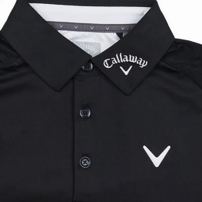 Callaway Polo Shirt Men's Black-3