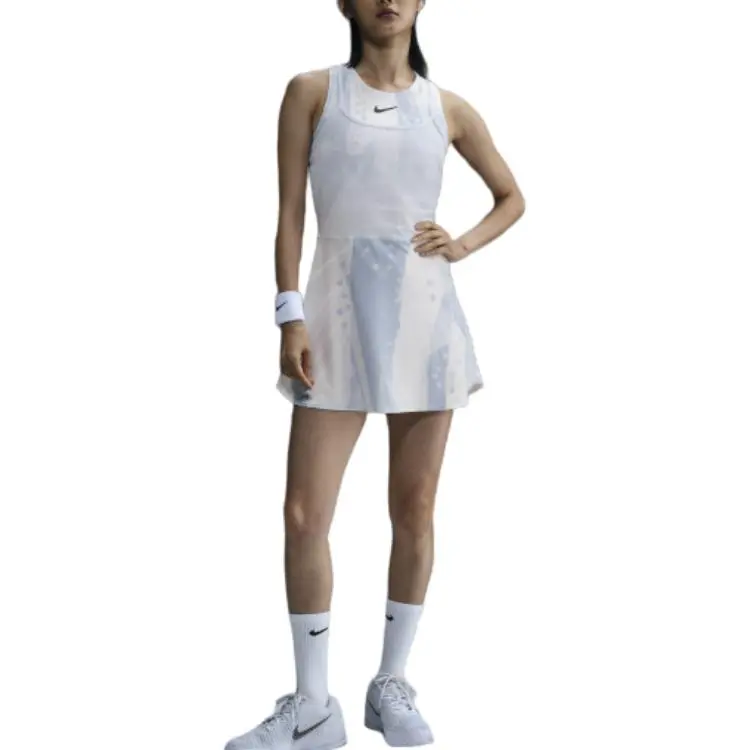 Nike Sleeveless Dress Women's White-2
