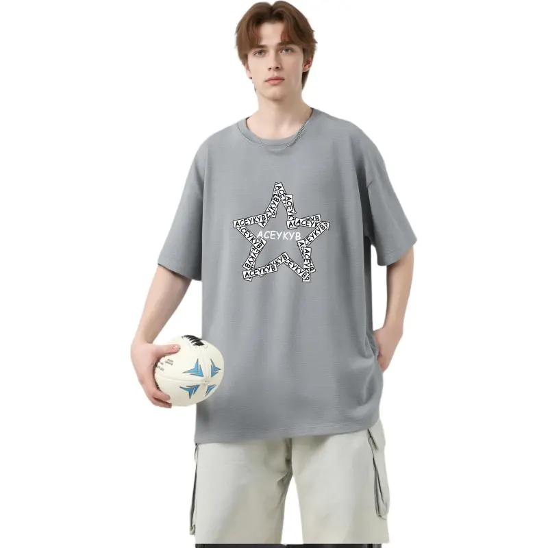 YK&YB T Shirts Unisex Heather Gray-4
