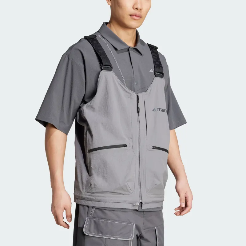 Adidas Terrex Vests Men Gray-2