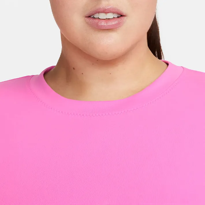 Nike One Fitted Women's Dri FIT Long Sleeve Top Plus Size-3
