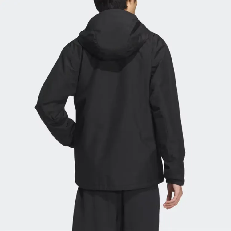 Adidas THREE IN ONE Jackets & Coats Unisex Black-4