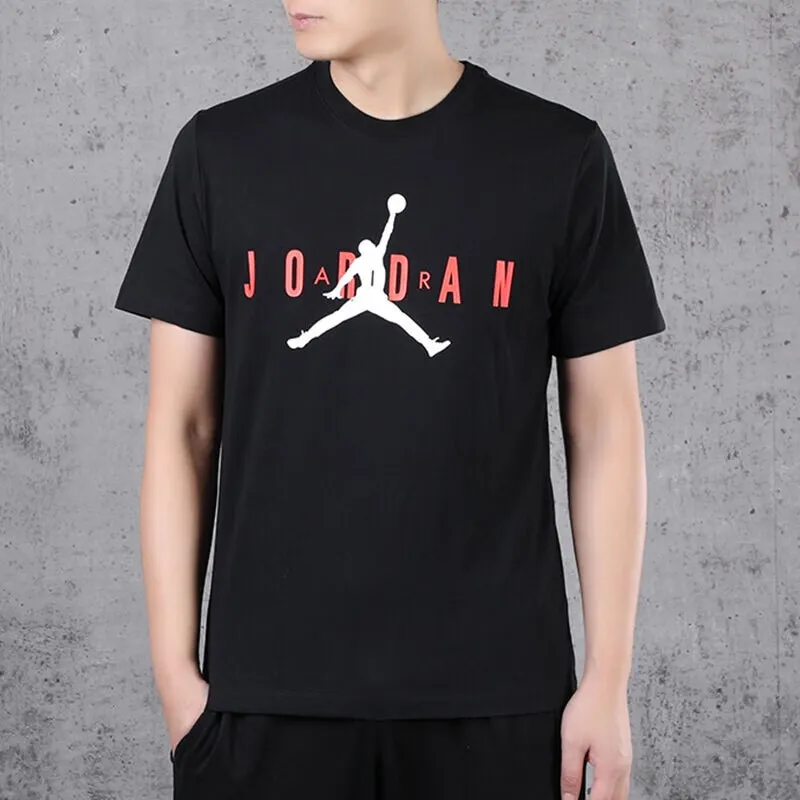 Jordan Wordmark T Shirts Men-2
