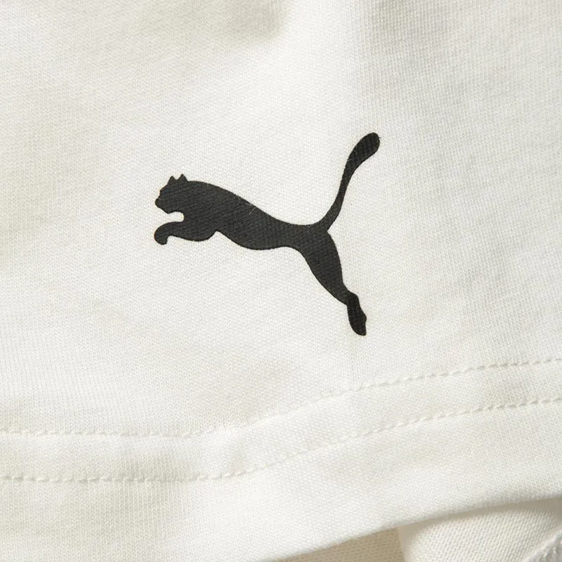 PUMA T Shirts Unisex White-3