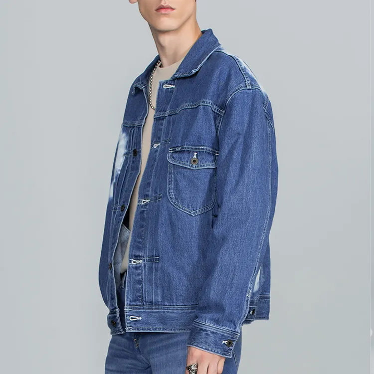 Lee Denim Jackets Men Light Blue-3
