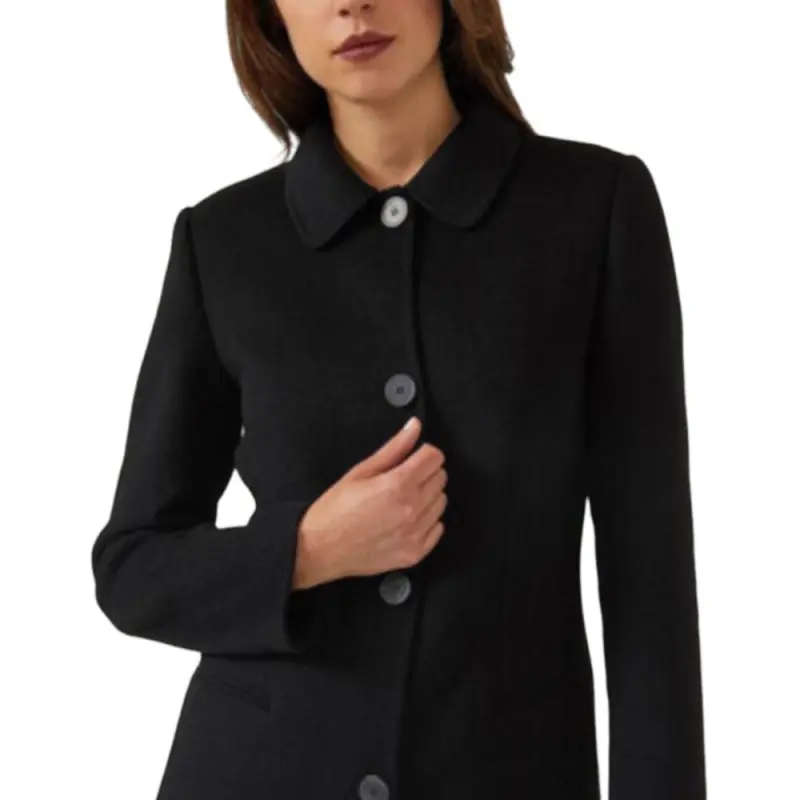 EMPORIO ARMANI Coats Women's Black-3