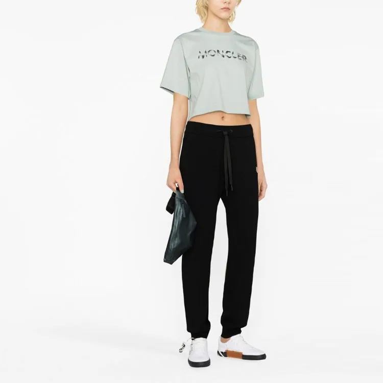 Moncler Knitted Sweatpants Women's Black-1