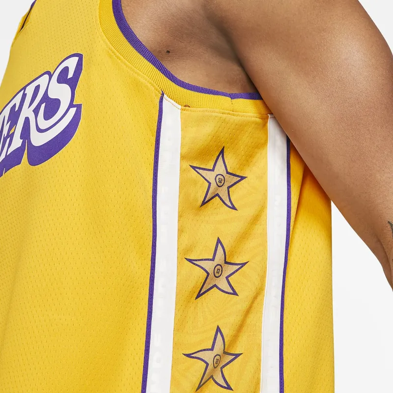Nike Basketball Jerseys Unisex Yellow-3
