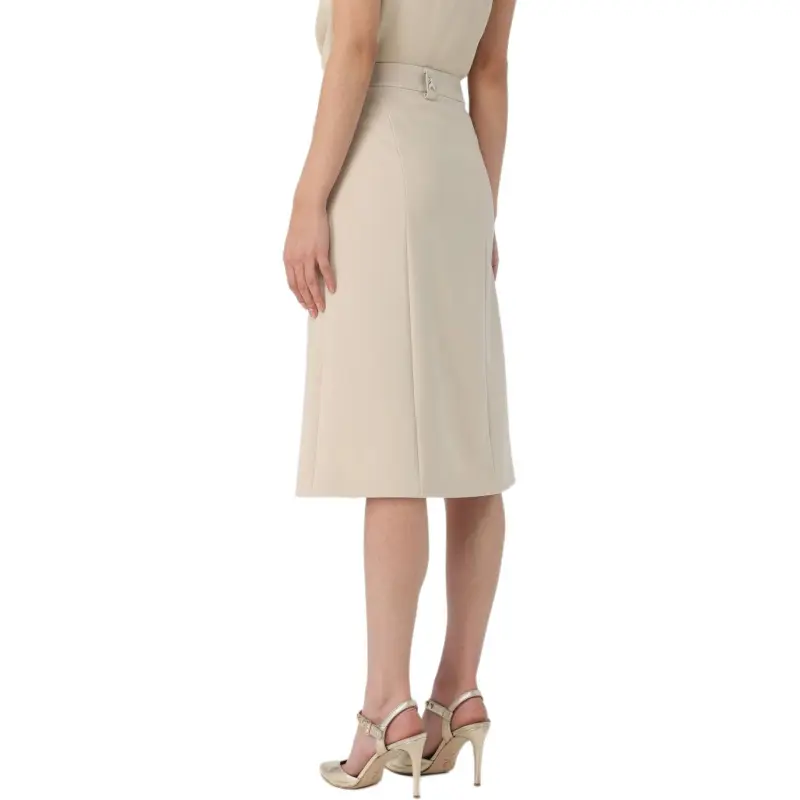 Patrizia Pepe Flared Midi Skirt-1