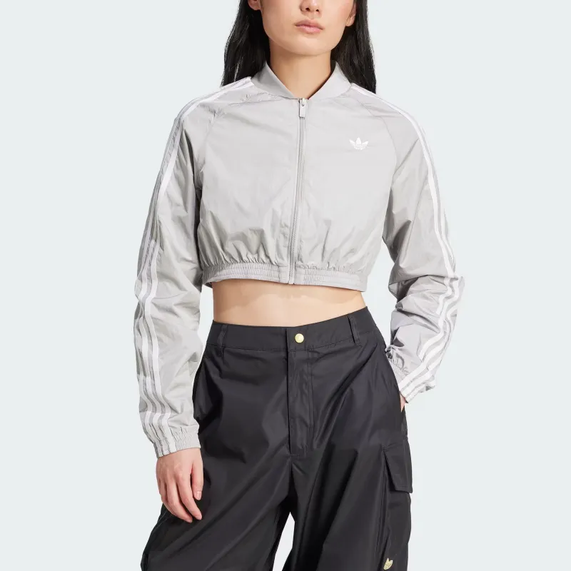 Adidas Originals Adicolor Teamgeist Cropped Track Top-2