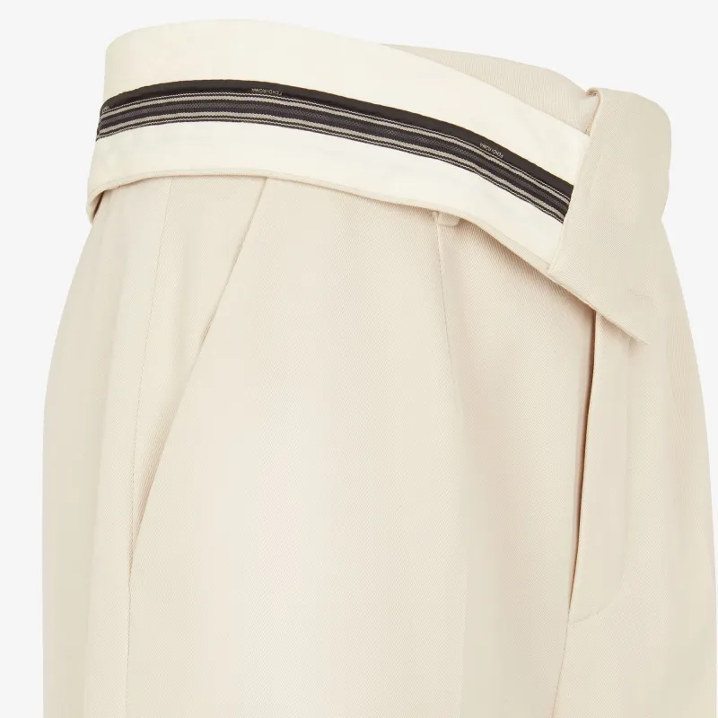 FENDI Asymmetric Tailored Trousers-3