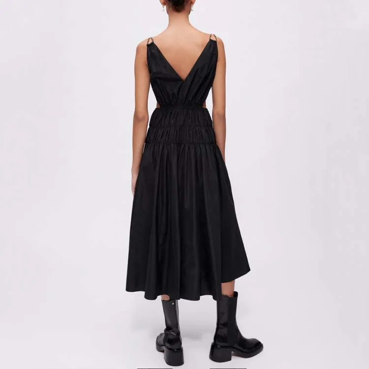 Maje Sleeveless Dress Women's Black-3