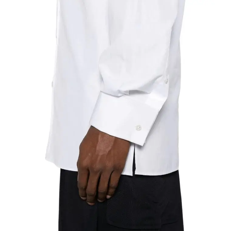 Maison Margiela Long Sleeved Button Up Shirt-4