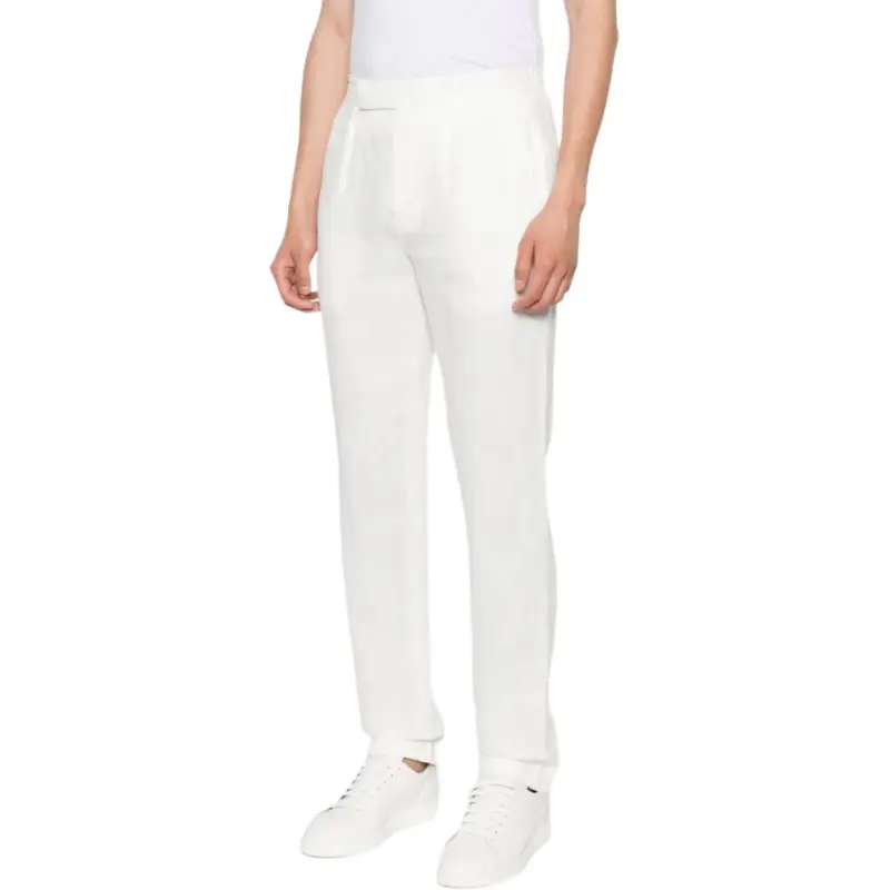 Ralph Lauren Purple Label Casual Pants Men's White-3