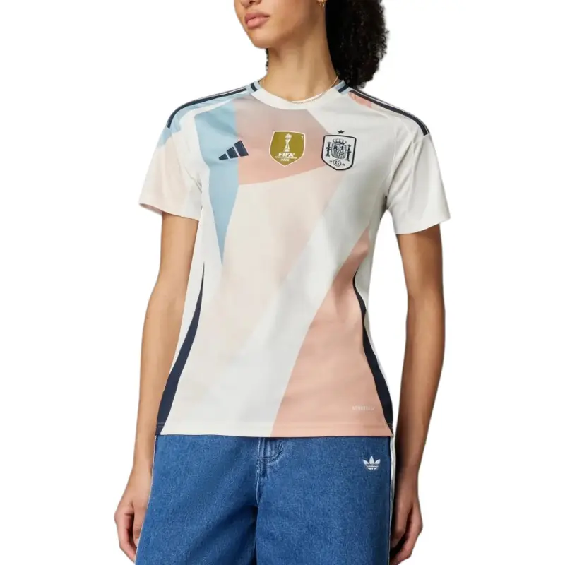 Adidas Free Shipping With AdiClub Spain 25 Women's Team Away Jersey-3
