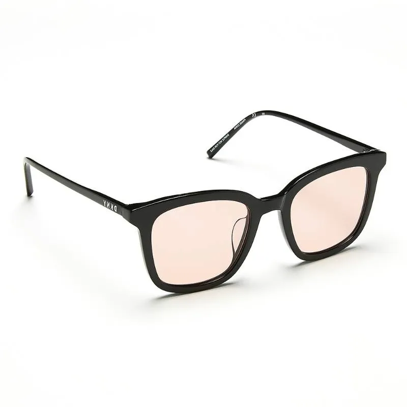 DKNY Subject To Official Website Butterfly Sunglasses Women's Black-2