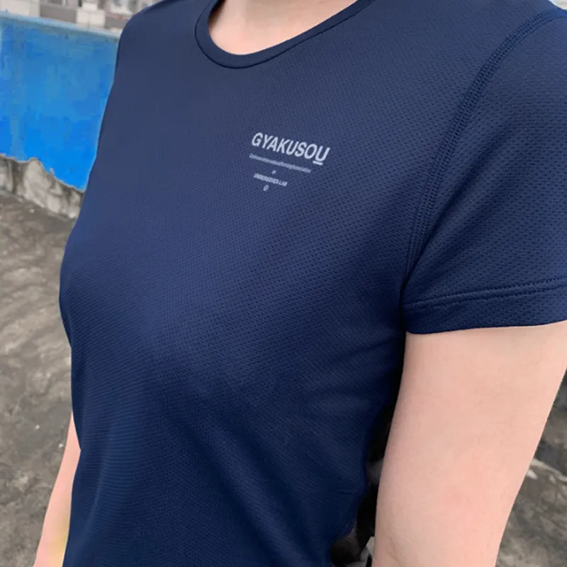 Nike Dri Fit T Shirt Women's Blue Black-3